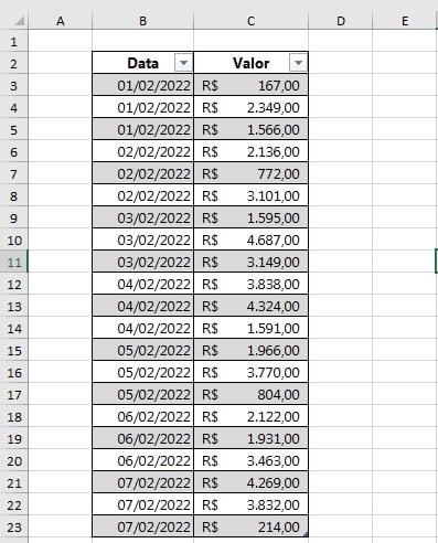 Como inserir uma tabela dinamica no Excel 2010?