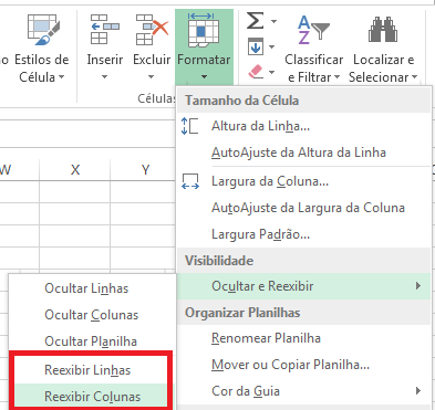 Como Reexibir Todas As Linhas E Colunas Ocultas No Excel MAX Turbos